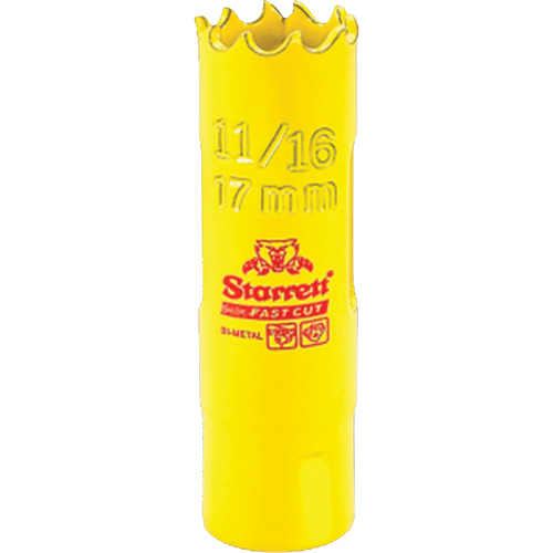 Scie &agrave; cloche bim&eacute;tal - 11/16", 11/16", Profondeur de la coupe 1-5/8", Bim&eacute;tal Distribution Jean Lapalme