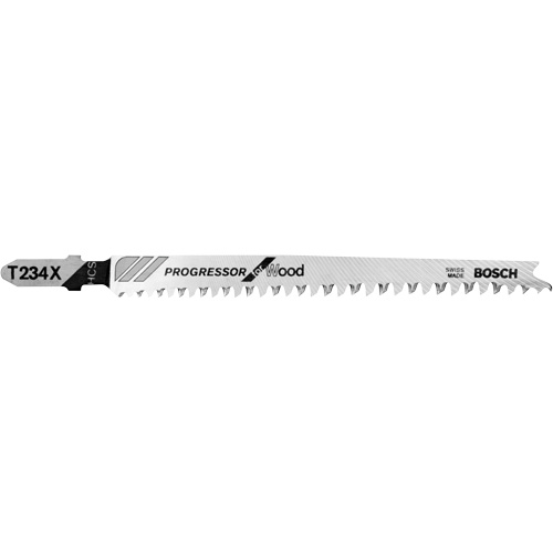 Jigsaw Blade, High-Carbon Steel, T-Shank, 4-5/8" L, 8-12 TPI Distribution Jean Lapalme