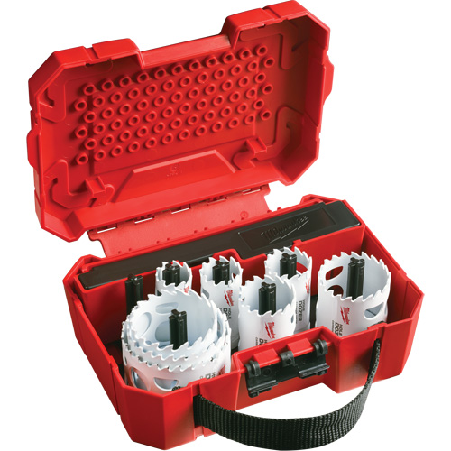 Hole Dozer Hole Saw Kit, 12 Pieces Distribution Jean Lapalme