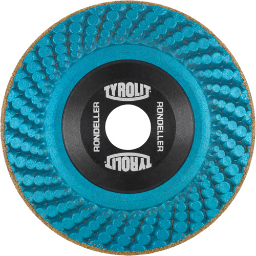 Rondeller Depressed Centre Grinding Wheel, 4-1/2", 36 Grit, 7/8", 13300 RPM, Type 29 Distribution Jean Lapalme