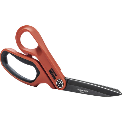 Cisaille pour ouvrier professionnel, 10", Poign&eacute;e Anneaux Distribution Jean Lapalme