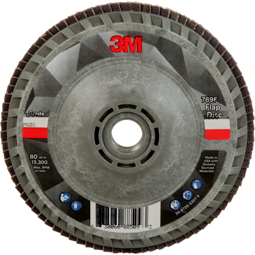 769F Quick Change Flap Disc, 4-1/2" x 5/8"-11, Type 27, 120+ Grit, Ceramic Distribution Jean Lapalme