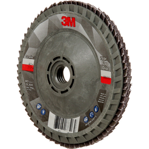 Disque &agrave; lamelles &agrave; changement rapide 769F, 4-1/2" x 5/8"-11, Type 29, Grain 40+, C&eacute;ramique Distribution Jean Lapalme