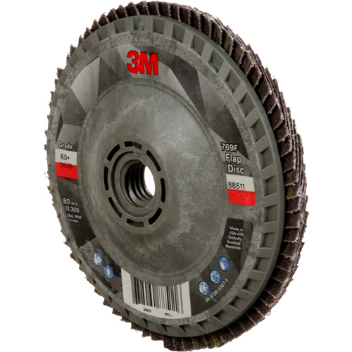 769F Quick Change Flap Disc, 4-1/2" x 5/8"-11, Type 27, 60+ Grit, Ceramic Distribution Jean Lapalme