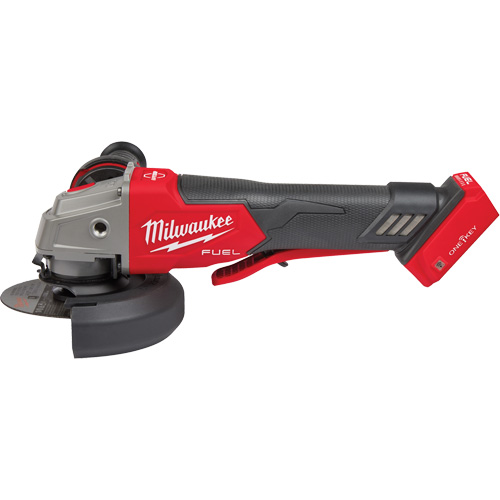 Meuleuse &agrave; frein sans blocage avec interrupteur &agrave; palette One-Key M18 Fuel (outil seulement), Roue de 4-1/2" ou 5", 18 V Distribution Jean Lapalme