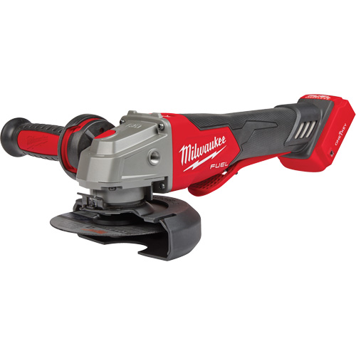 Meuleuse &agrave; frein sans blocage avec interrupteur &agrave; palette One-Key M18 Fuel (outil seulement), Roue de 4-1/2" ou 5", 18 V Distribution Jean Lapalme