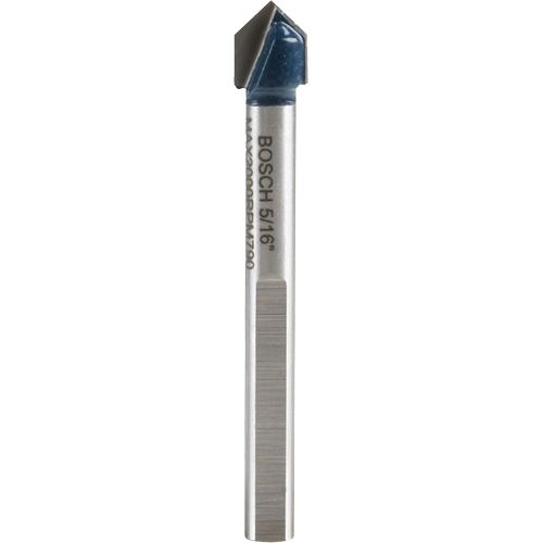 Foret pour verre et carreaux, 5/16", Carbure Distribution Jean Lapalme