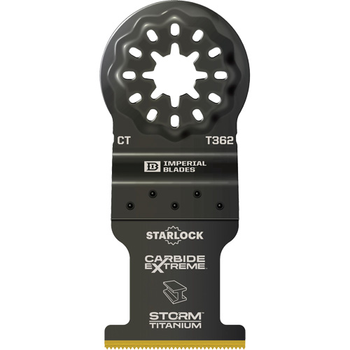 Lame en titane pour le m&eacute;tal Carbide Extreme Storm Starlock Distribution Jean Lapalme