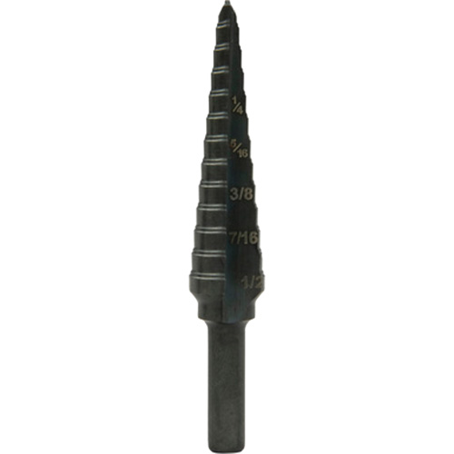 Step Bit, 1/8"/3.2 mm - 1/2"/12.7 mm  Distribution Jean Lapalme