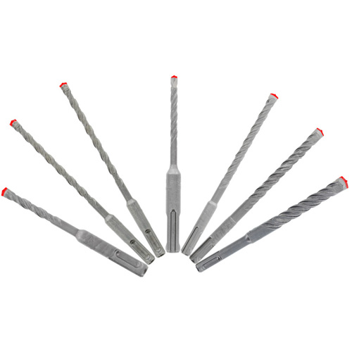 Rebar Demon SDS-Plus 4-Cutter Full Carbide Head Hammer Bit Set, 7 Pieces, Carbide Distribution Jean Lapalme