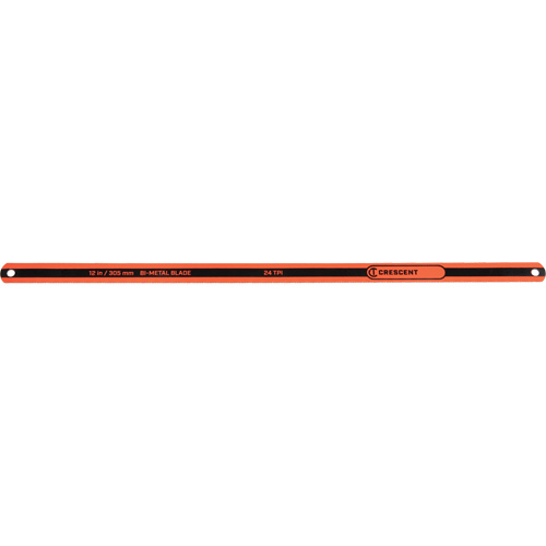 Hacksaw Replacement Blade, Bi-Metal, 12" L, 24 TPI Distribution Jean Lapalme