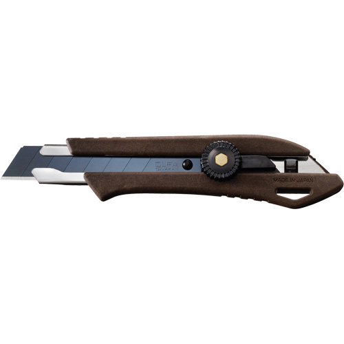 Couteau avec verrou &agrave; cliquet, 18 mm, Prise en Bois Distribution Jean Lapalme