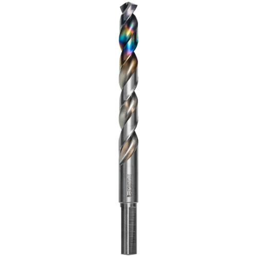 Metal Demon Drill Bit for Mild, Hardened and Stainless Steels, 25/64", 3-2/5" Flute, 130° Point Distribution Jean Lapalme
