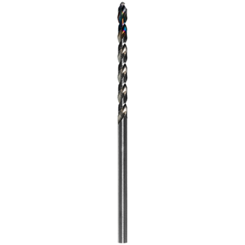 Metal Demon Drill Bit for Mild, Hardened and Stainless Steels, 3/32", 1-1/5" Flute, 130° Point Distribution Jean Lapalme