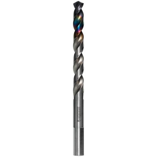 Metal Demon Drill Bit for Mild, Hardened and Stainless Steels, 3/8", 3-2/5" Flute, 130° Point Distribution Jean Lapalme