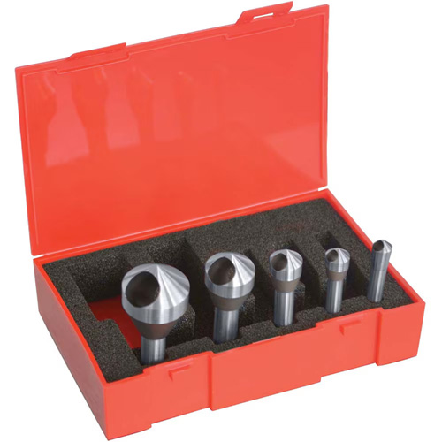 Jeu d'outils d'&eacute;bavurage & fraises 60° CLEVELAND Distribution Jean Lapalme
