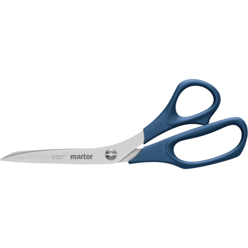 SECUPLUS 567 MDP Stainless Steel Safety Scissors, 9-21/25", Rings Handle Distribution Jean Lapalme