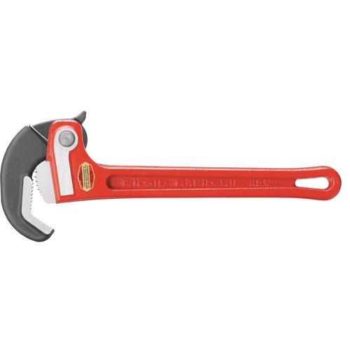 Cl&eacute; &agrave; tuyau RapidGrip, Cap des m&acirc;choires 1", Longueur 10" Distribution Jean Lapalme