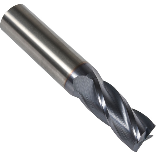 S234 30° Square End Mill, 1/16" Dia., 1-1/2" L, 4 Flutes, 1/8" Shank, Carbide Distribution Jean Lapalme