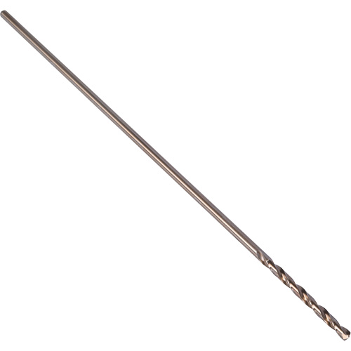 Foret tr&egrave;s allong&eacute; a&eacute;ronautique, #21, Acier rapide au cobalt, Cannelure 2-1/8", Pointe de 135° Distribution Jean Lapalme