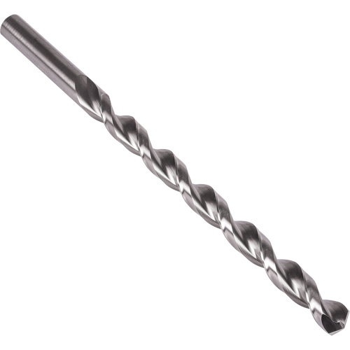 Parabolic Flute Extra Length Drill Bit, 3/16", High Speed Steel, 6" Flute, 135° Point Distribution Jean Lapalme