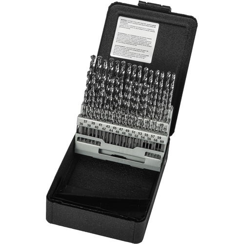 Jobber Length Drill Bit Set, 60 Pieces, High Speed Steel Distribution Jean Lapalme