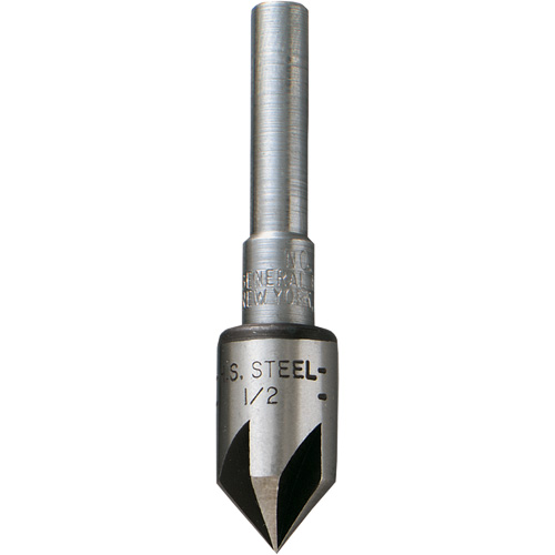 Countersink Bit, 1/2", High Speed Steel, 82° Angle, 5 Flutes Distribution Jean Lapalme