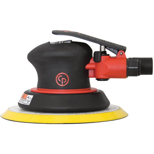 Ponceuses orbitales sans aspirateur, Dia 5", Entr&eacute;e 1/4" NPT, 12 000 Tr/min Distribution Jean Lapalme