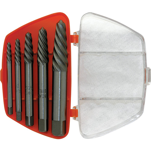 ISE-5 5-Piece Spiral Extractor Set, Chrome Molybdenum Distribution Jean Lapalme