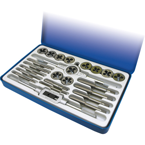 Metric Alloy Tap and Die Set, 24 Pieces Distribution Jean Lapalme