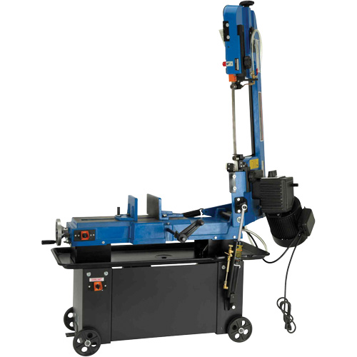 JHVG-712 Metal Bandsaw, Horizontal, 7" Round and 7" x 12" Rectangular Cutting Capacity Distribution Jean Lapalme