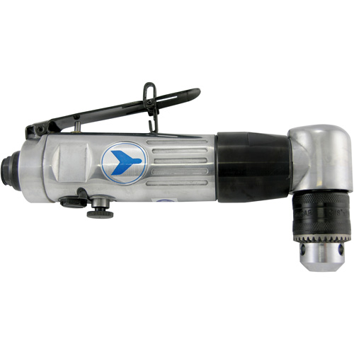Perceuse &agrave; t&ecirc;te angulaire r&eacute;versible robuste, mandrin 3/8", Tr/min &agrave; vide 1700 Distribution Jean Lapalme