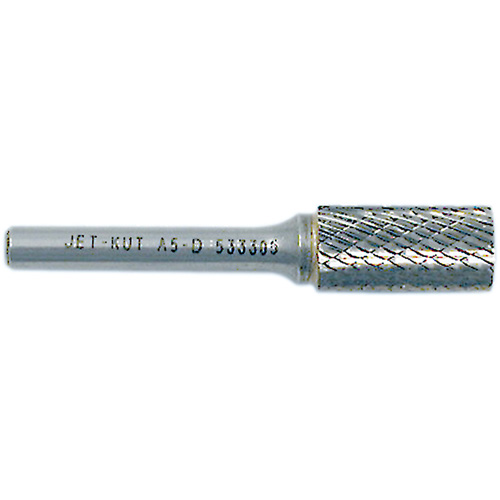 Fraise cylindrique JET-KUT, 1/4" Dia., 1/4" Tige, 5/8" Prof. de la coupe Distribution Jean Lapalme