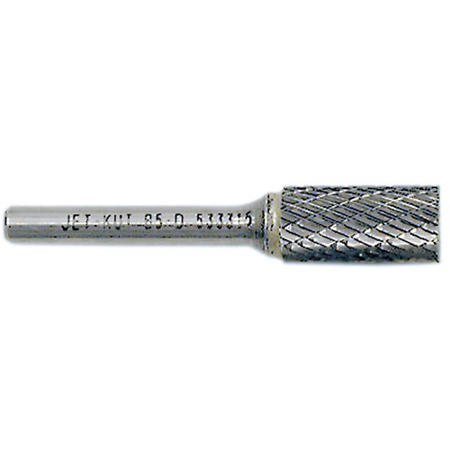 Fraise cylindrique JET-KUT avec coupe en bout, 3/8" Dia., 1/4" Tige, 3/4" Prof. de la coupe Distribution Jean Lapalme