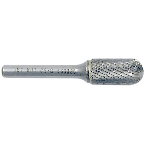 JET-KUT Round Nose Shape Burr, 3/8" Dia., 3/4" Depth of Cut Distribution Jean Lapalme