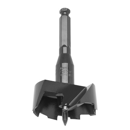 Foret standard &agrave; alimentation automatique, 2-9/16", Longeur de 3-5/8", Tige 7/16" hexagonal Distribution Jean Lapalme