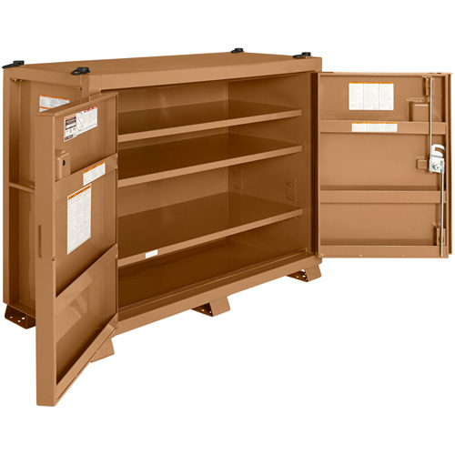 Monster Box Cabinet, Steel, 52 Cubic Feet, Beige Distribution Jean Lapalme