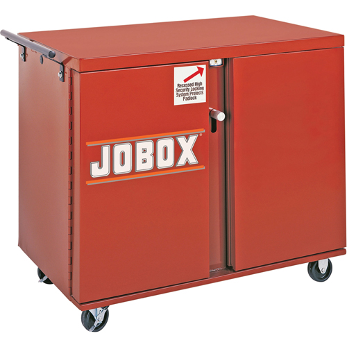 Rolling Work Bench, 49-7/8" W x 40-5/8" H x 26-7/8" D, 24.6 Cubic Feet Capacity Distribution Jean Lapalme