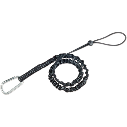 Squids&reg; 3100 Tool Lanyard, Bungee, Carabiner/Loop Distribution Jean Lapalme