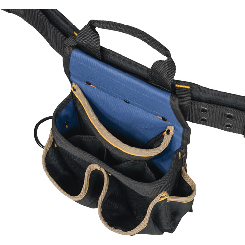 Combin&eacute;s de ceinture &agrave; outils &agrave; 20 pochettes, Polyester, Noir Distribution Jean Lapalme