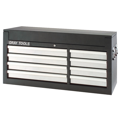 Coffre sup&eacute;rieur - 8 tiroirs, 41-1/2" la, 8 tiroirs, Noir Distribution Jean Lapalme