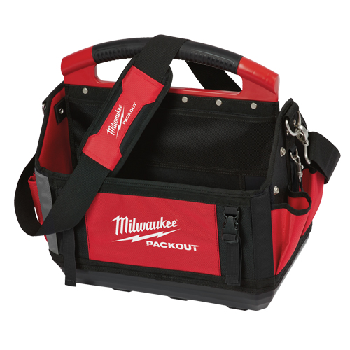 Packout Tote, Ballistic Nylon, 31 Pockets, Black/Red Distribution Jean Lapalme