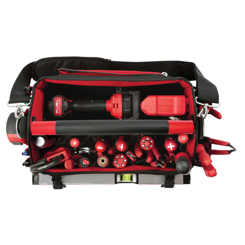 Packout Tote, Ballistic Nylon, 31 Pockets, Black/Red Distribution Jean Lapalme