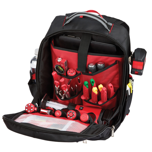 Low-Profile Backpack, 10" L x 12" W, Black, Ballistic Distribution Jean Lapalme