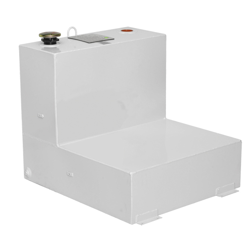 Steel Fuel Transfer Tank, Steel, 48 gal. Capacity, White Distribution Jean Lapalme