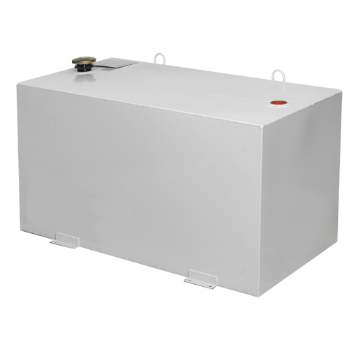 R&eacute;servoir de transfert pour carburant en acier, Acier, Capacit&eacute; 100 gal., Blanc Distribution Jean Lapalme