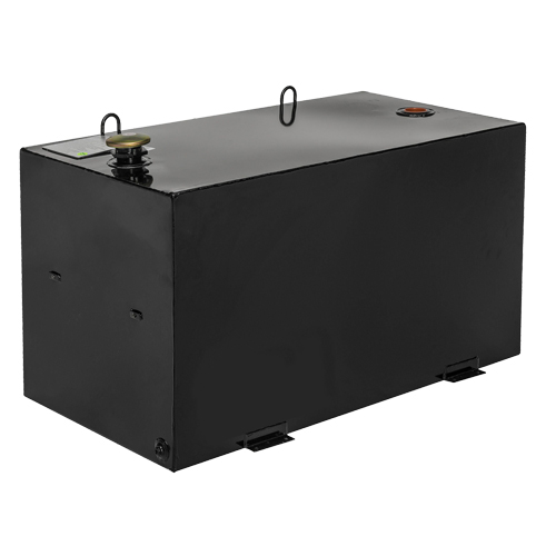 Steel Fuel Transfer Tank, Steel, 100 Gal. Capacity, Black Distribution Jean Lapalme