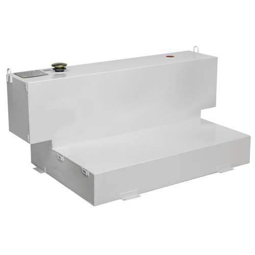 R&eacute;servoir de transfert pour carburant en acier, Acier, Capacit&eacute; 100 gal., Blanc Distribution Jean Lapalme