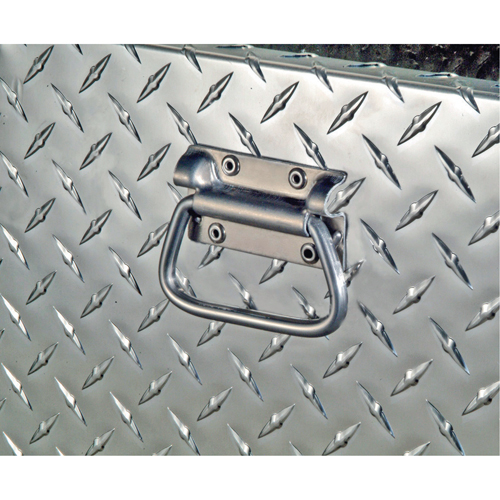 Aluminum Fuel Transfer Tank & Chest, Aluminum, 74 gal. Capacity, Silver Distribution Jean Lapalme