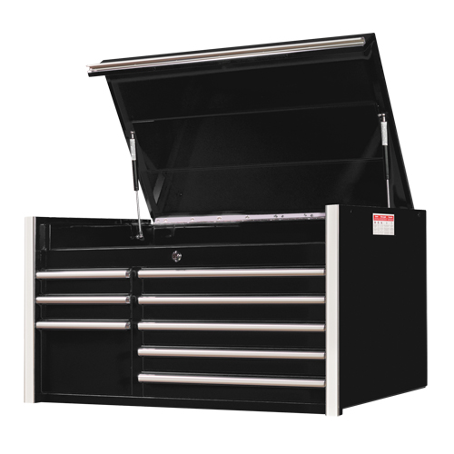 RX Series Tool Chest, 41" W, 8 Drawers, Black Distribution Jean Lapalme